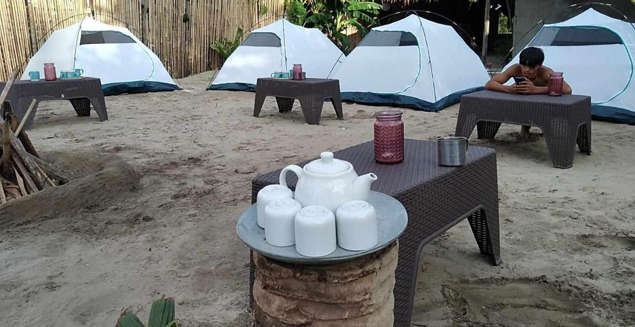 Bucana Kamp Payapa Beachfront El Nido Exterior foto