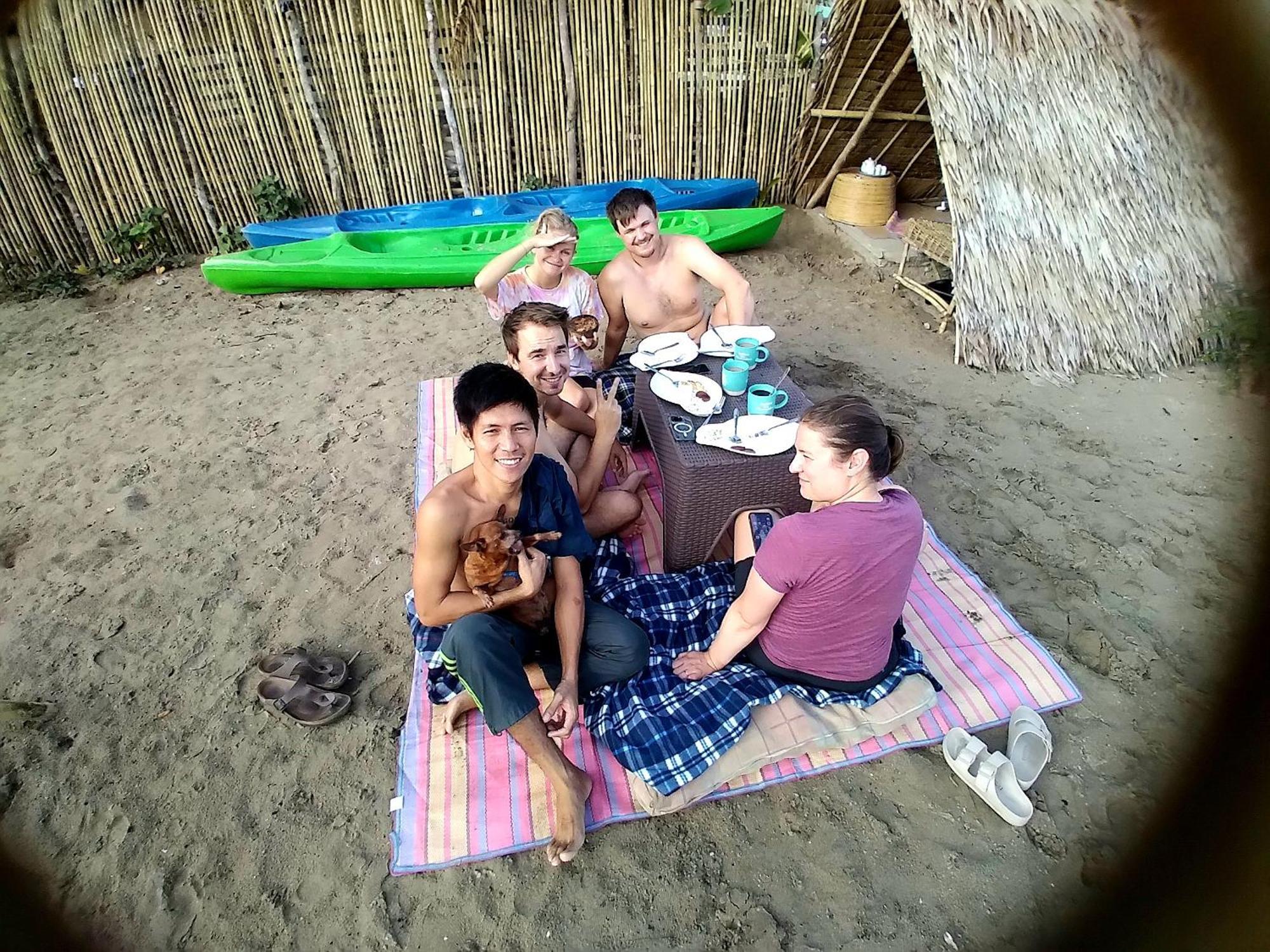 Bucana Kamp Payapa Beachfront El Nido Exterior foto